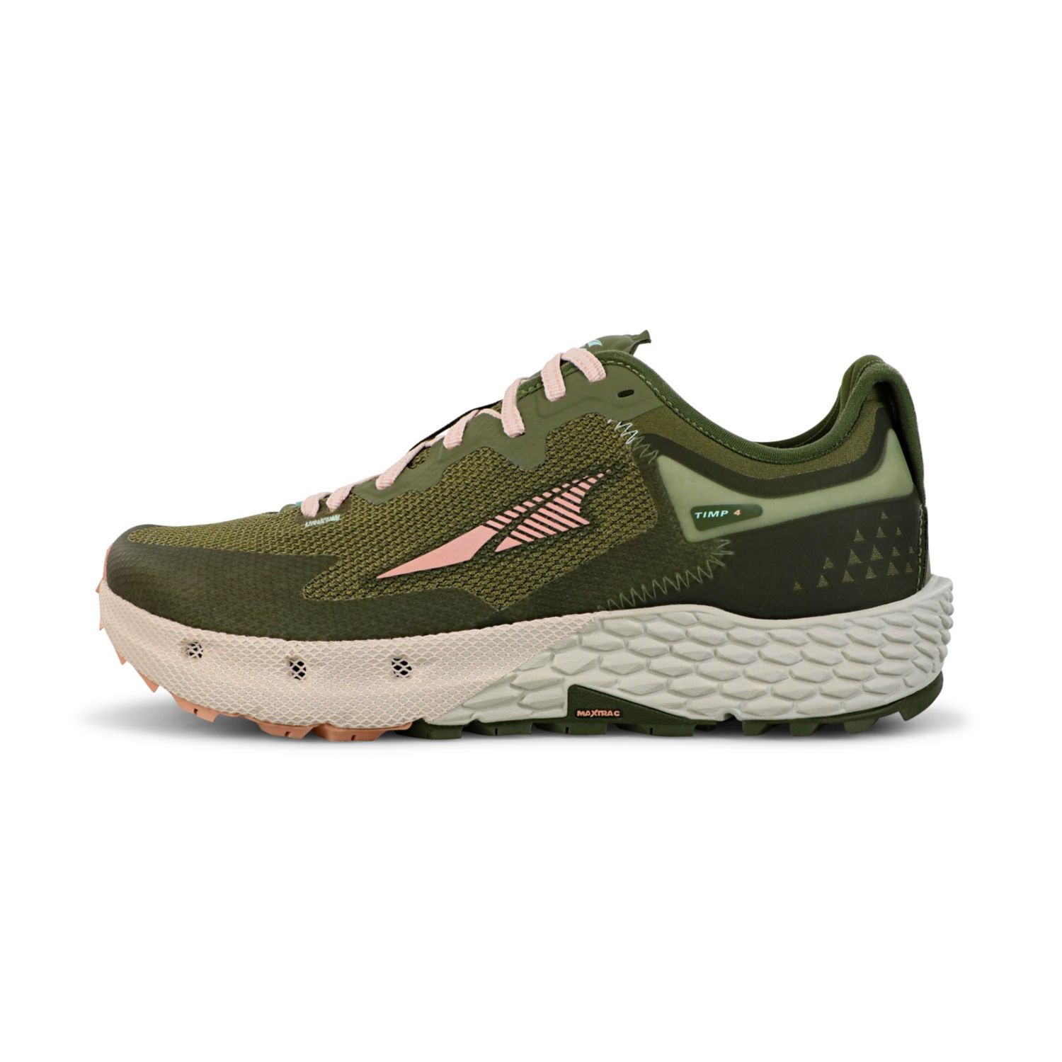 Zapatillas De Trail Running Altra Timp 4 Mujer Verde Oliva | Costa Rica-54983609